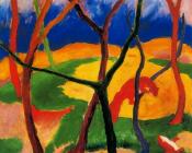 弗朗茨 马克 : Weasels Playing